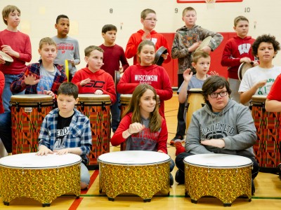 Wisconsin 2018 drummers