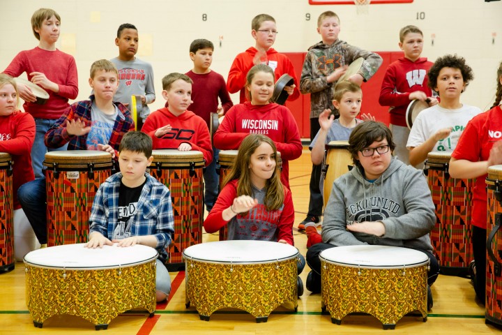 Wisconsin 2018 drummers