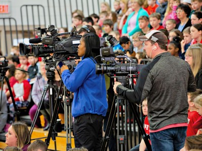 Wisconsin 2018 television cameras