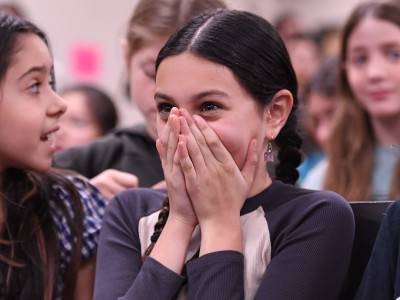basis kelly maranchuck student excited
