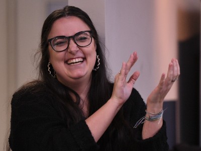 coastal sarah vicini during assembly