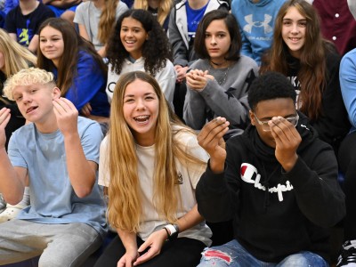 hms leah lawrence students excited hi res