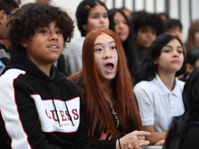 jhsms alyssa basso students surprise