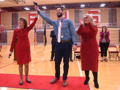 phs josh dingeldein jane foley celebration