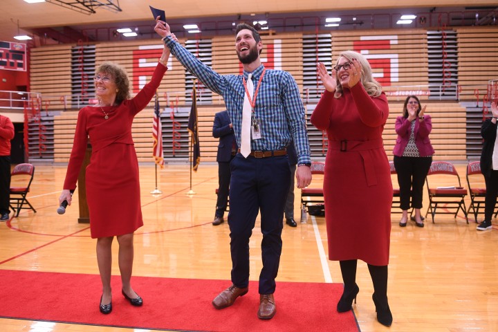 phs josh dingeldein jane foley celebration