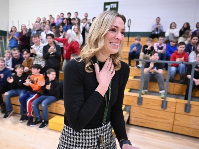 prms stephanie johnson walking up