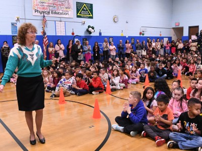 ts jane foley assembly presenting