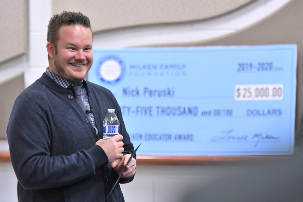 1000w 2019 MI Nick Peruski smiling