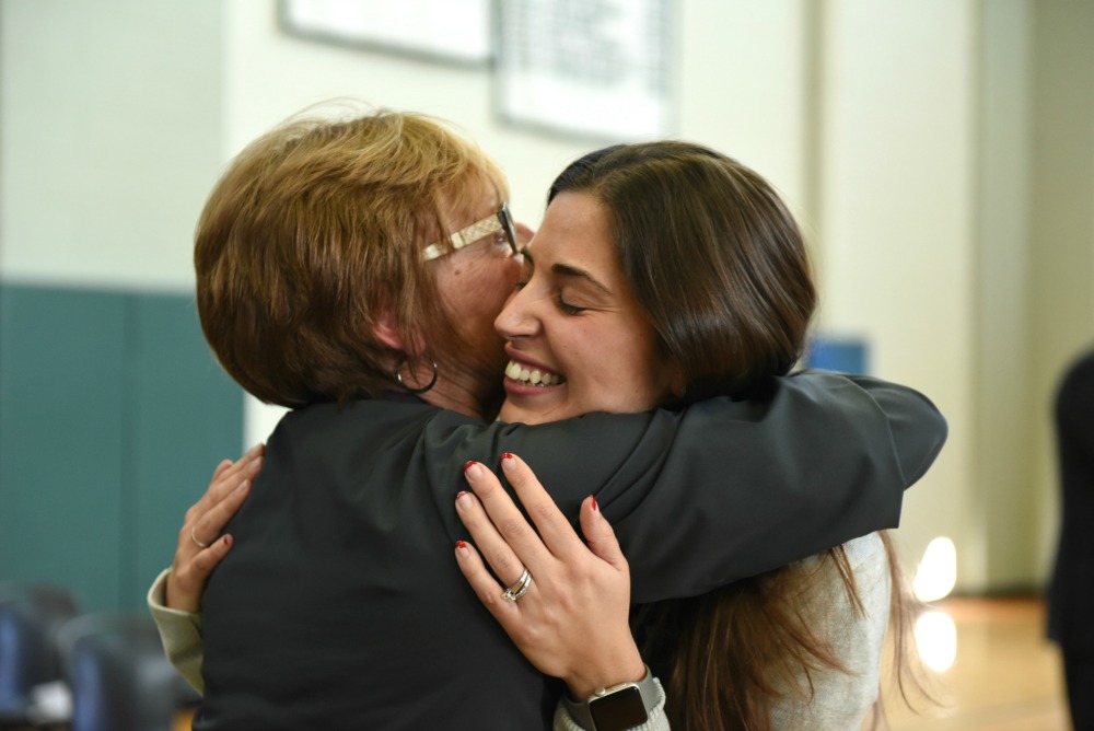 1000w 2019 RI Jennifer Paolantonio colleague hug