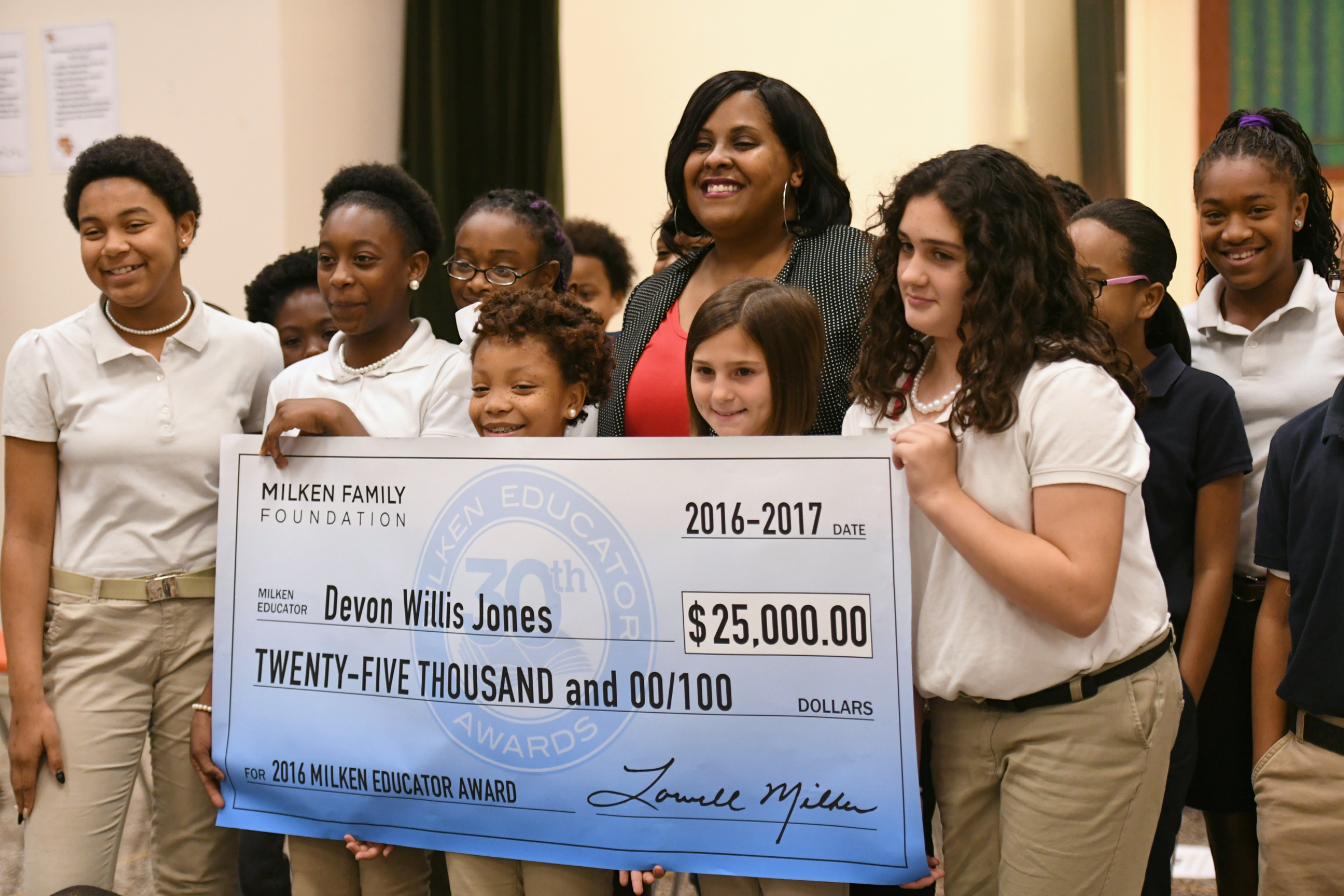 Devon WillisJones, You’re a Milken Educator! » Photos
