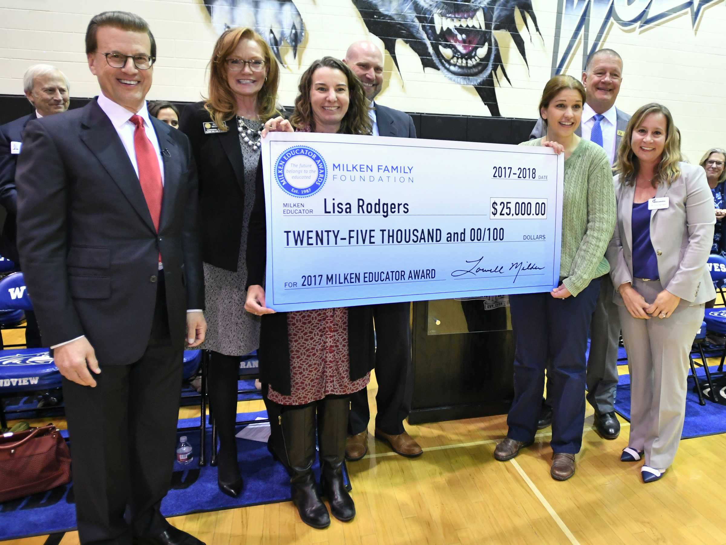 Lisa Rodgers Wins CO Milken Award » Photos