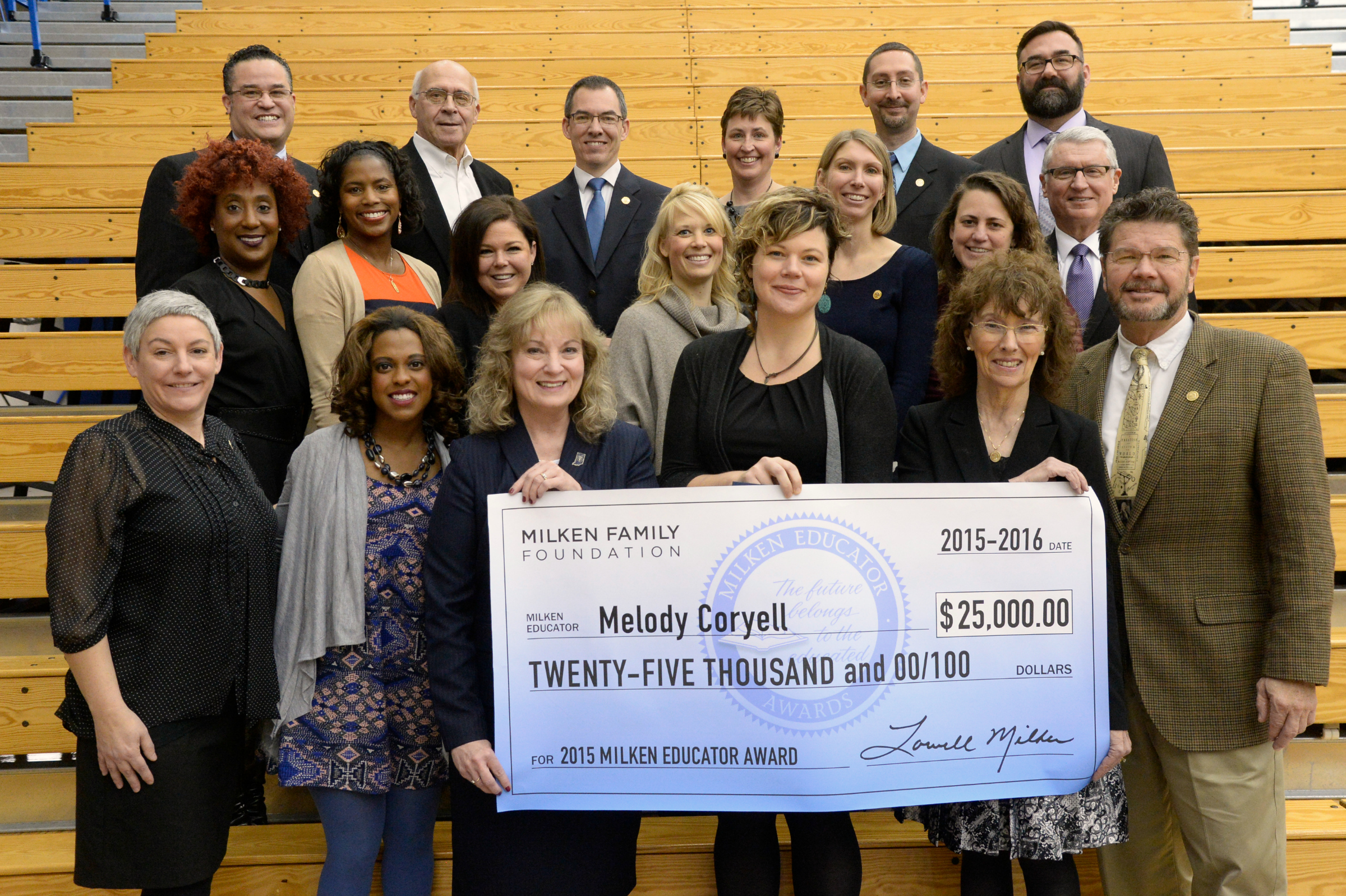 Melody Coryell Wins IN Milken Educator Award » Photos