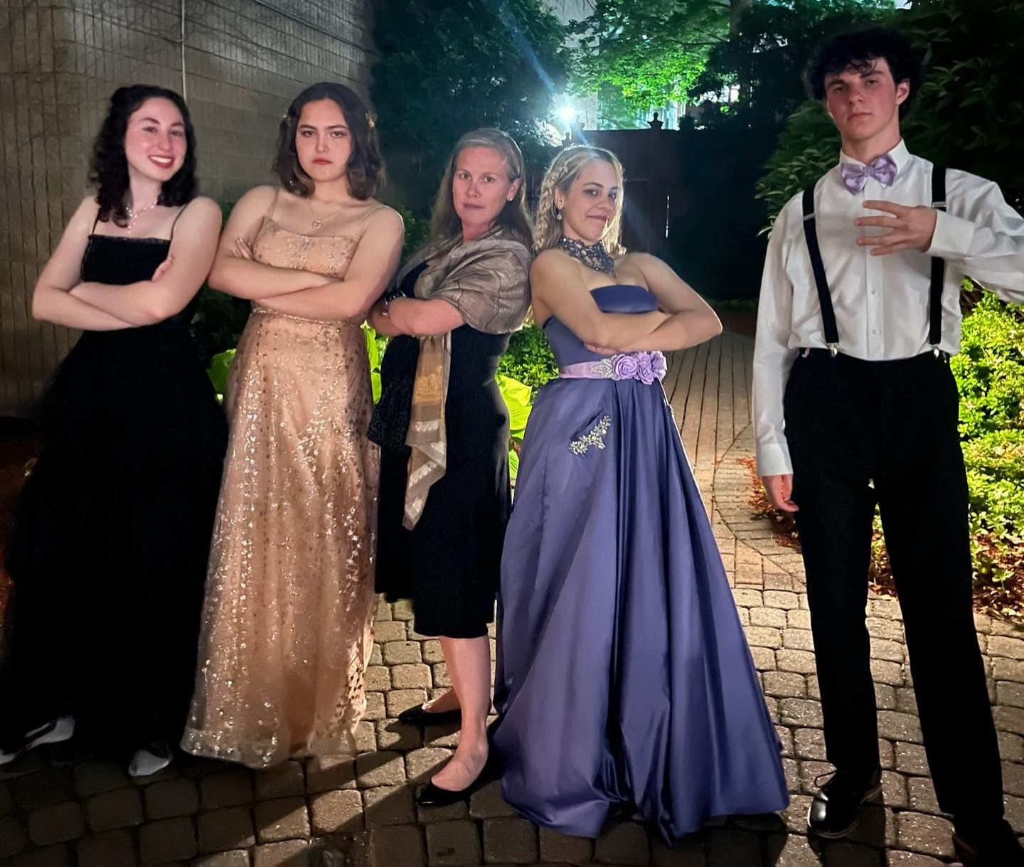 Jasmine Lellock students prom ed
