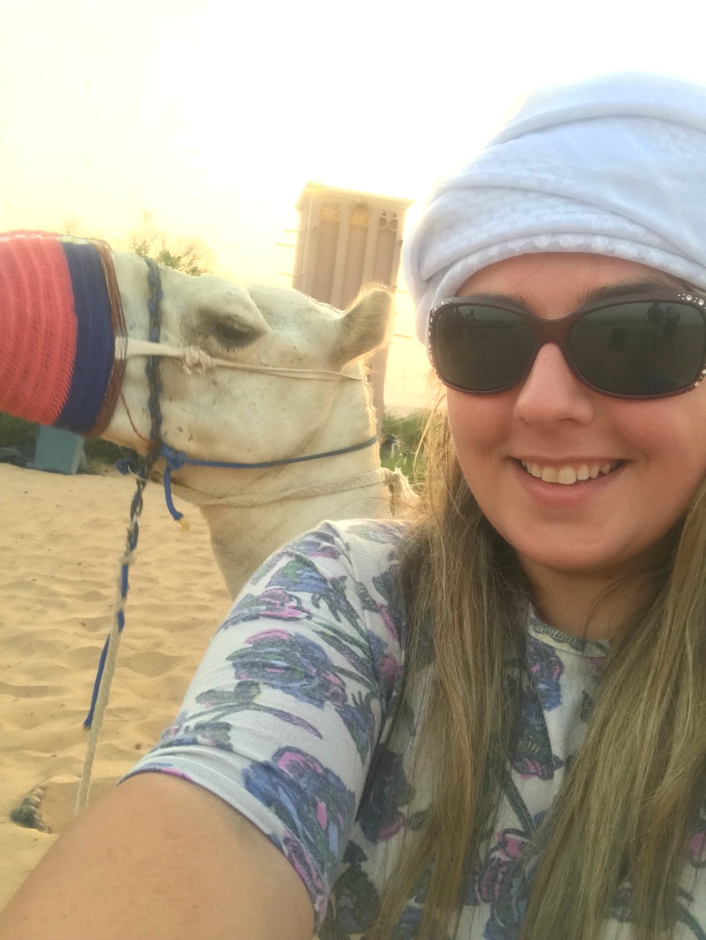 Jayda Pugliese UAE camel