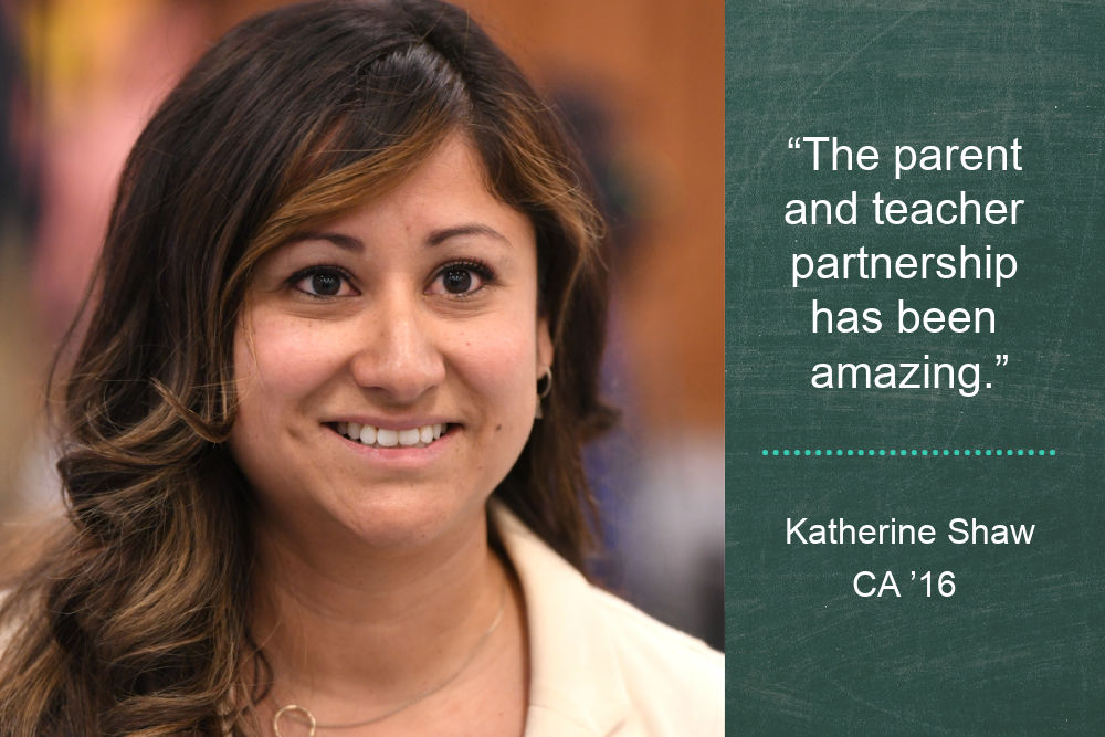 Katherine Shaw virtual teaching quote