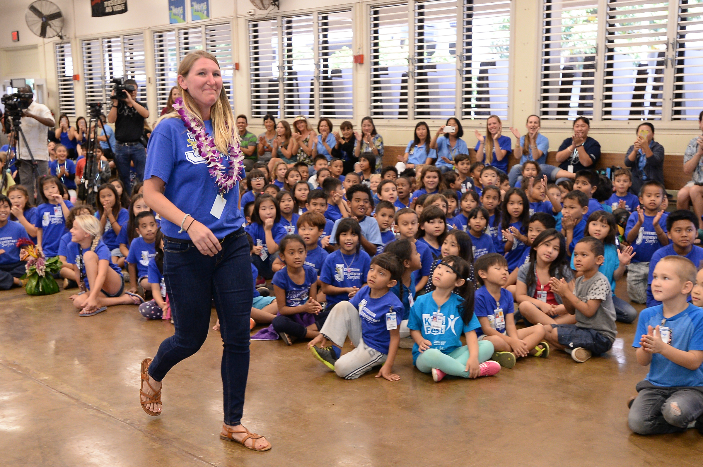 Guess What, Kelly Sutcliffe? You're a Hawaii Milken Educator! » Photos