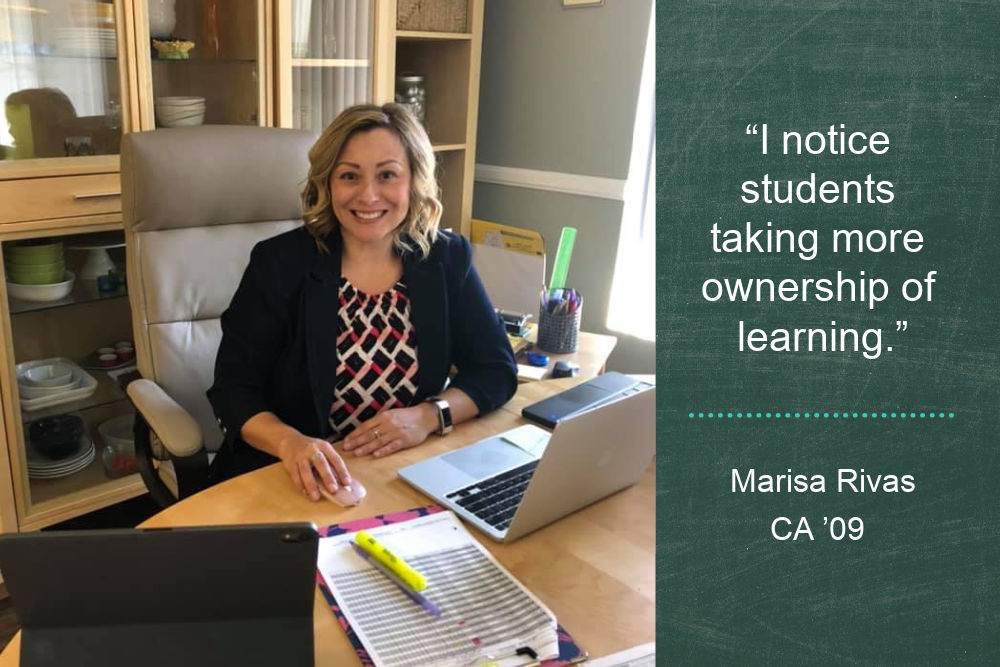 Marisa Rivas virtual teaching quote2