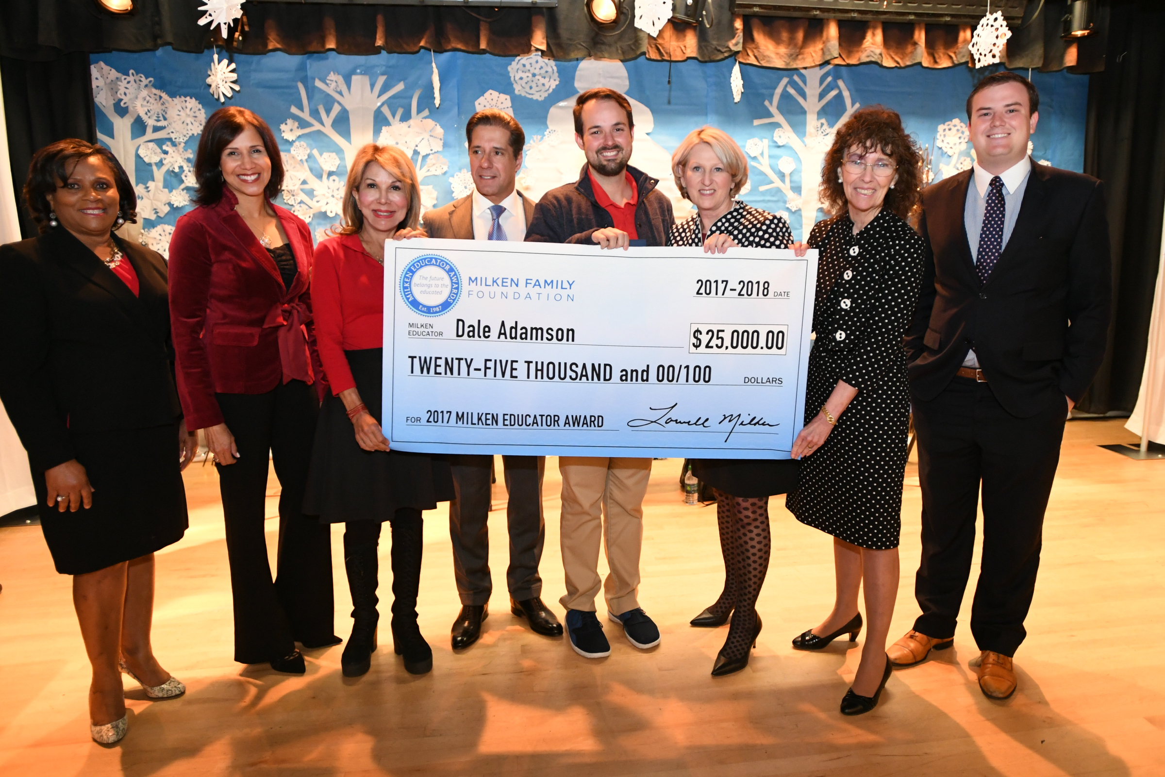 Miami Math Teacher Dale Adamson Joins FL Milken Educators » Photos