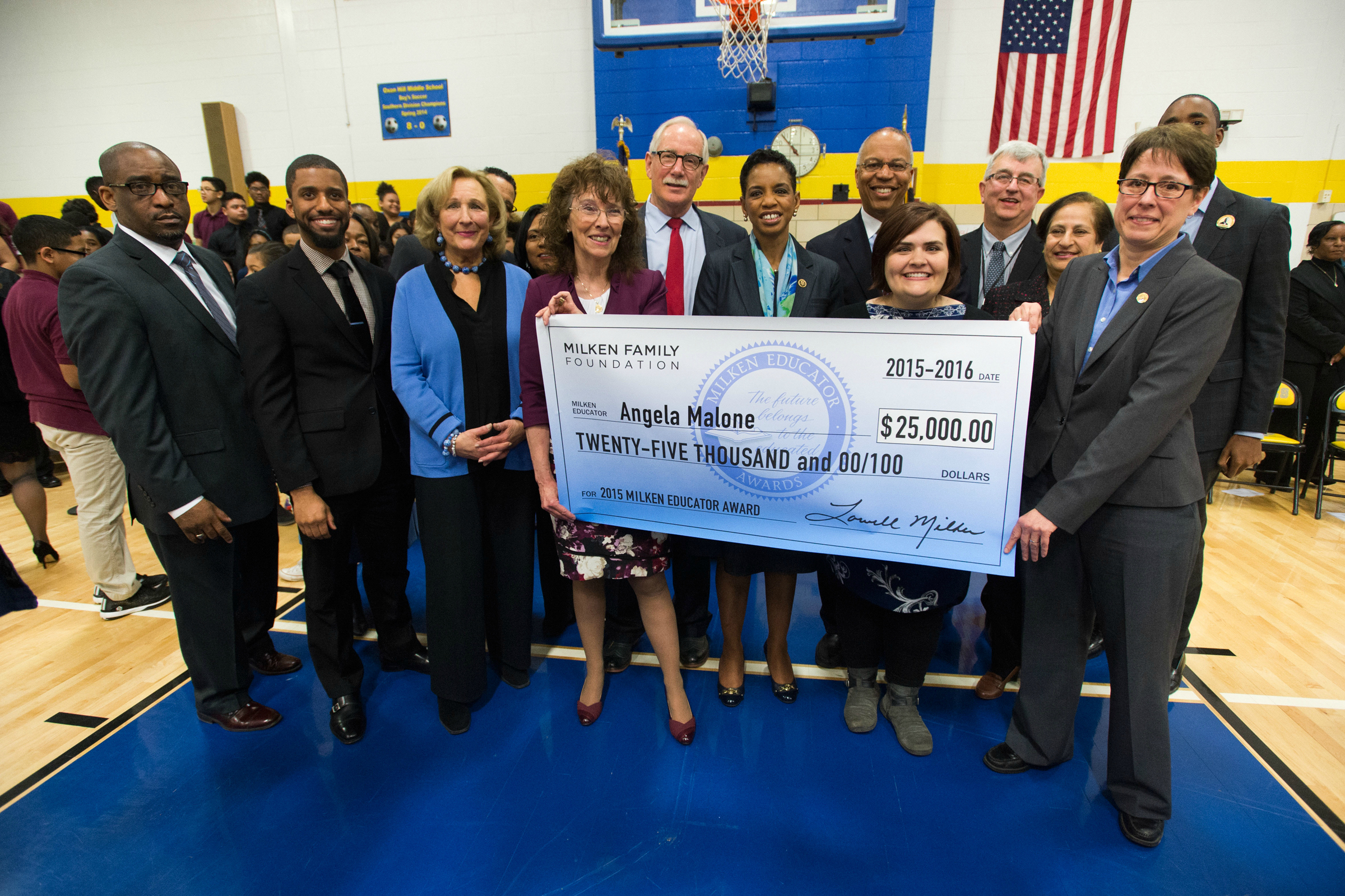 Science Teacher Angela Malone Wins Maryland Milken Award » Photos