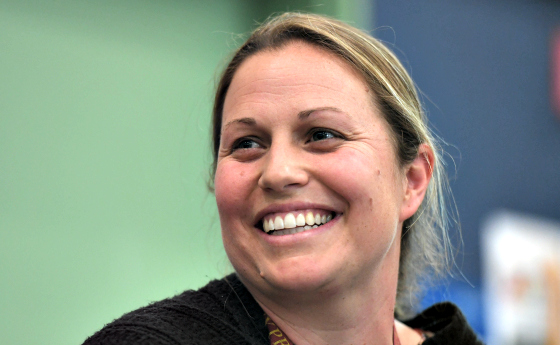 Pasadena 2018 Nichole Anderson reaction smiling 560x345