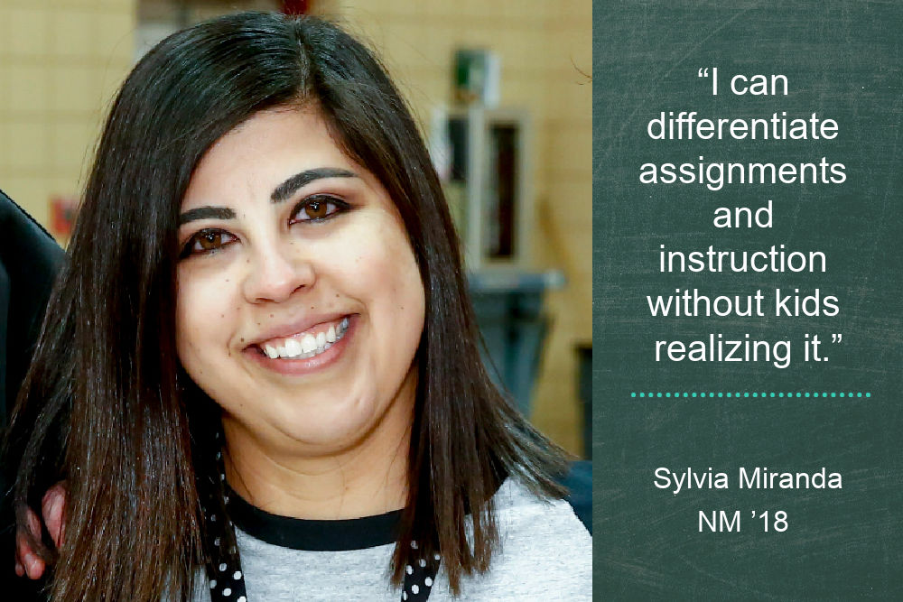 Silvia Miranda virtual teaching quote