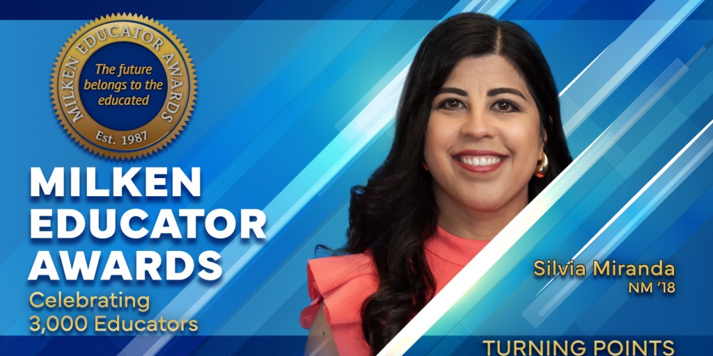 The Power of the Pin: Silvia Miranda » Video | Milken Educator Awards