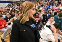 cms meghan menchella walking up